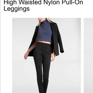 Express Skinny Ankle High Rise Pull On Pants